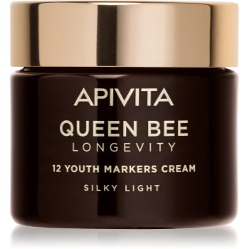 Apivita Queen Bee Longevity crema cu textura usoara pentru fermitatea pielii